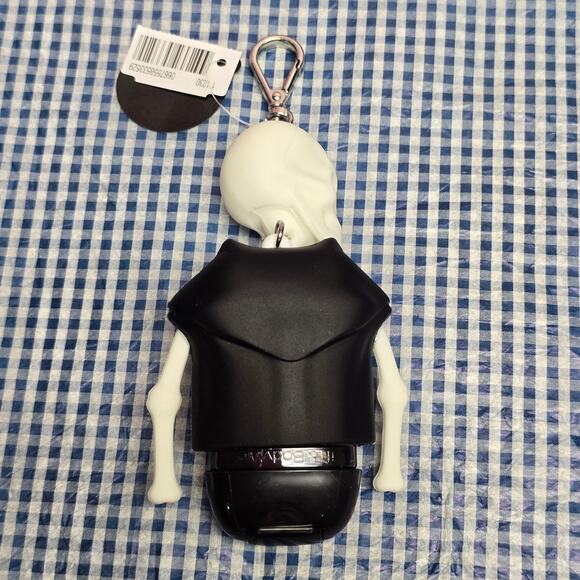 BBW Glow In The Dark Dapper Skeleton Pocketbac Holder & Winterberry Ice Refill - Picture 3 of 3